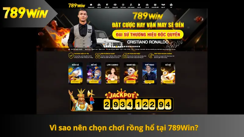 Vì sao nên chơi rồng hổ tại 789Win?