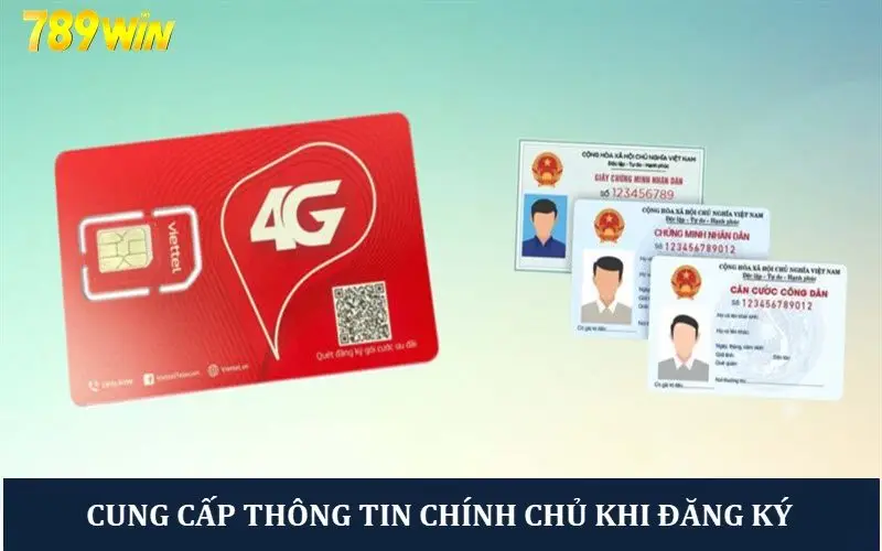 Đảm bảo cung cấp thông tin chính chủ