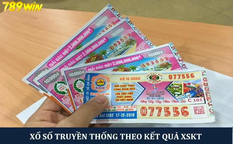 Hình thức quay thưởng truyền thống công bố kết quả theo ngày