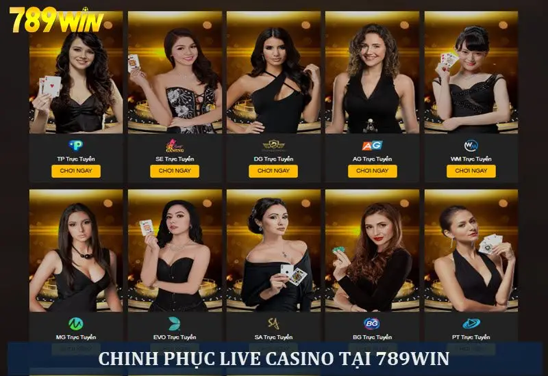 Giới thiệu sảnh Live casino với dealer thật siêu thú vị