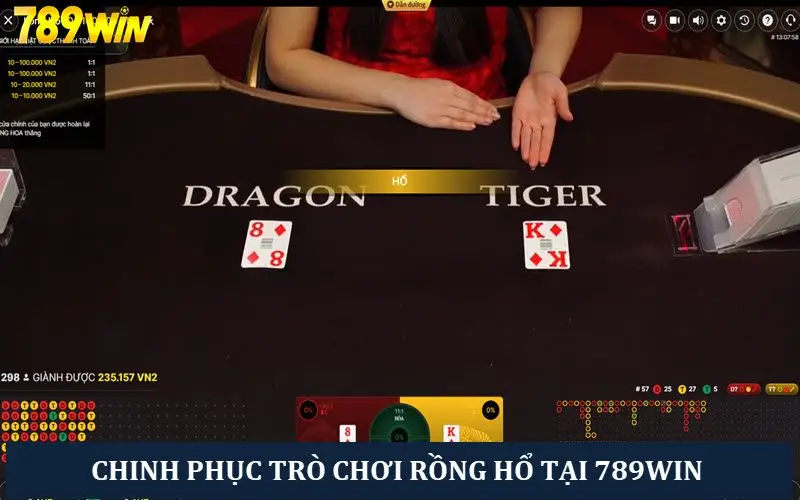 Chinh phục game Rồng Hổ săn thưởng khổng lồ